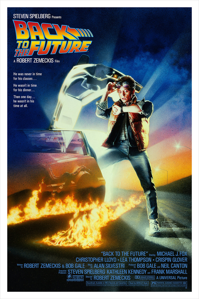 Illustration for article titled Drew Struzan's Iconic Back to the Future Poster Just Got an Upgrade